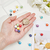 20Pcs 10 Colors Handmade Porcelain Ceramic Beads PORC-NB0001-12-3