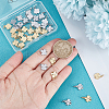 40Pcs 2 Colors Brass Charms KK-BBC0003-10-3