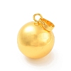 Brass Bell Pendants X-KK-I682-01A-G-3