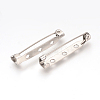 Tarnish Resistant 304 Stainless Steel Pin Brooch Back Bar Findings LS-X-STAS-Q184-03-1