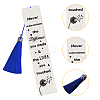 CRASPIRE DIY Rectangle Bookmark Making Kits DIY-CP0006-84D-3