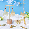 14Pcs 7 Styles Brass Filigree Big Pendants KKC-TA0001-06-7
