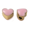 Ion Plating(IP) 304 Stainless Steel Enamel Beads STAS-B075-09G-05-2