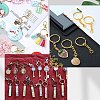 DIY Keychian Jewelry Making Finding Kits DIY-SP0003-23-5