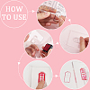 Clear Silicone Stamps DIY-WH0504-53-6