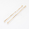 Brass Chain Links connectors LS-X-KK-Q735-165G-1