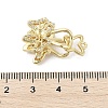 Brass Interlocking Clasps KK-U059-06G-3
