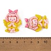 Opaque Resin Decoden Cabochons CRES-O007-01D-3
