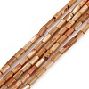 Natural Freshwater Shell Dyed Beads Strands X-SHEL-M018-11-11-1
