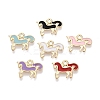 Alloy Enamel Pendants ENAM-N069-12P-1