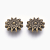 Tibetan Style Alloy Sun Beads LS-TIBEP-GC188-AB-NR-2