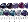 Natural Colorful Fluorite Beads Strands G-H051-A01-01-5