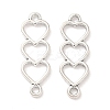 50Pcs Tibetan Style Alloy Connector Charms PALLOY-YW0003-29AS-2