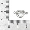 304 Stainless Steel Connector Charms STAS-M078-02P-3