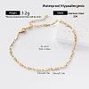 Vintage 304 Stainless Steel Link Chain Bracelets for Women SR6188-4-1