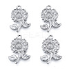 Non-Tarnish 201 Stainless Steel Pendants X-STAS-N098-208P-2