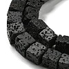 Natural Lava Rock Beads Strands G-C084-E08-01-4