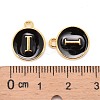 Golden Plated Alloy Charms X-ENAM-S118-02I-3