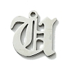 Non-Tarnish 201 Stainless Steel Pendants STAS-B055-01P-U-1