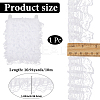 10M Polyester Pleated Lace Trim OCOR-CY0002-17B-2