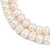 Natural Cultured Freshwater Pearl Beads Strands PEAR-I007-07X-08D-4
