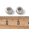 Brass Micro Pave Clear Cubic Zirconia Beads KK-D324-02P-2