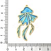 Ocean Theme 304 Stainless Steel Enamel Pendants STAS-G373-01A-01-3