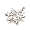 Anti-Tarnish 304 Stainless Steel Pendants STAS-I321-12P-2