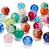 450Pcs 15 Colors Spray Painted Crackle Glass Beads CCG-YW0001-04-6