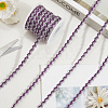 17M Sparkle Polyester Metallic Wavy Fringe Trim Ribbon OCOR-GF0004-47H-3