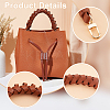 WADORN PU Imitation Leather Braided Bag Handles and Purse Drawstring FIND-WR0009-12-4