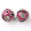 Handmade Indonesia Round Beads IPDL-I001-13AS-2