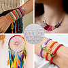 8 Rolls 8 Colors Nylon Braided Cord NWIR-TA0001-24-7