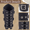 Adjustable Imitation Leather Cord Bracelet AJEW-WH0010-51B-6