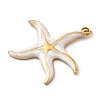 304 Stainless Steel Enamel Pendants X-STAS-B093-33G-04-2