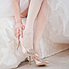 2 Pairs Alloy Rhinestone Shoe Buckle Clips FIND-FG0004-05-6