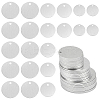 30Pcs 3 Styles Aluminum Pendants ALUM-WR0001-01-1