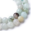 Natural Flower Amazonite Round Bead Strands X-G-D608-4mm-2