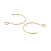 Ion Plating(IP) 316 Surgical Stainless Steel Earring Hooks STAS-D183-03G-01-3