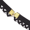 Brass Sun Moon Star Tassel Thigh Leg Chains AJEW-AN00637-01-5