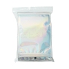 Thanksgiving Day Theme Rectangle Zip Top Plastic Glitter Holographic Bags OPP-FS0001-16A-6