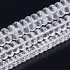Synthetic Quartz Crystal Beads Strands G-S285-15-3