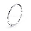 304 Stainless Steel Bamboo Joint Hinged Bangle JB757A-5