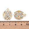 Alloy Rhinestone Pendants FIND-N008-04KCG-3