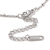 304 Stainless Steel Pendant Necklaces NJEW-Z036-04P-3