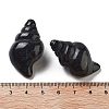 Natural Obsidian Carved Figurines DJEW-L023-H21-3