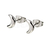 304 Stainless Steel Stud Earrings for Women LS-EJEW-G459-01B-P-2