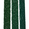 Opaque Solid Color Imitation Jade Glass Beads Strands EGLA-A044-P4mm-D09-2