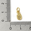 Brass Micro Pave Cubic Zirconia Charms KK-M283-13A-01-3