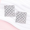 304 Stainless Steel Stud Earrings for Women LS-EJEW-K306-08P-3